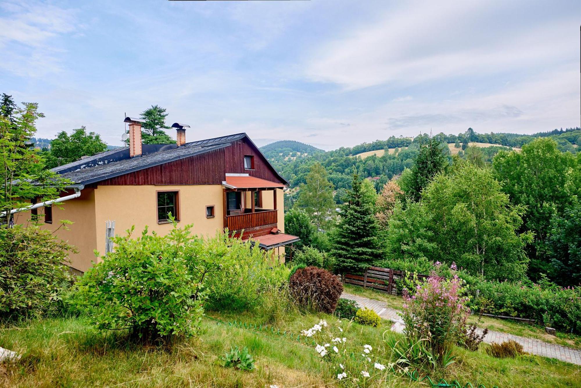 Popovska Chalupa Jáchymov Esterno foto