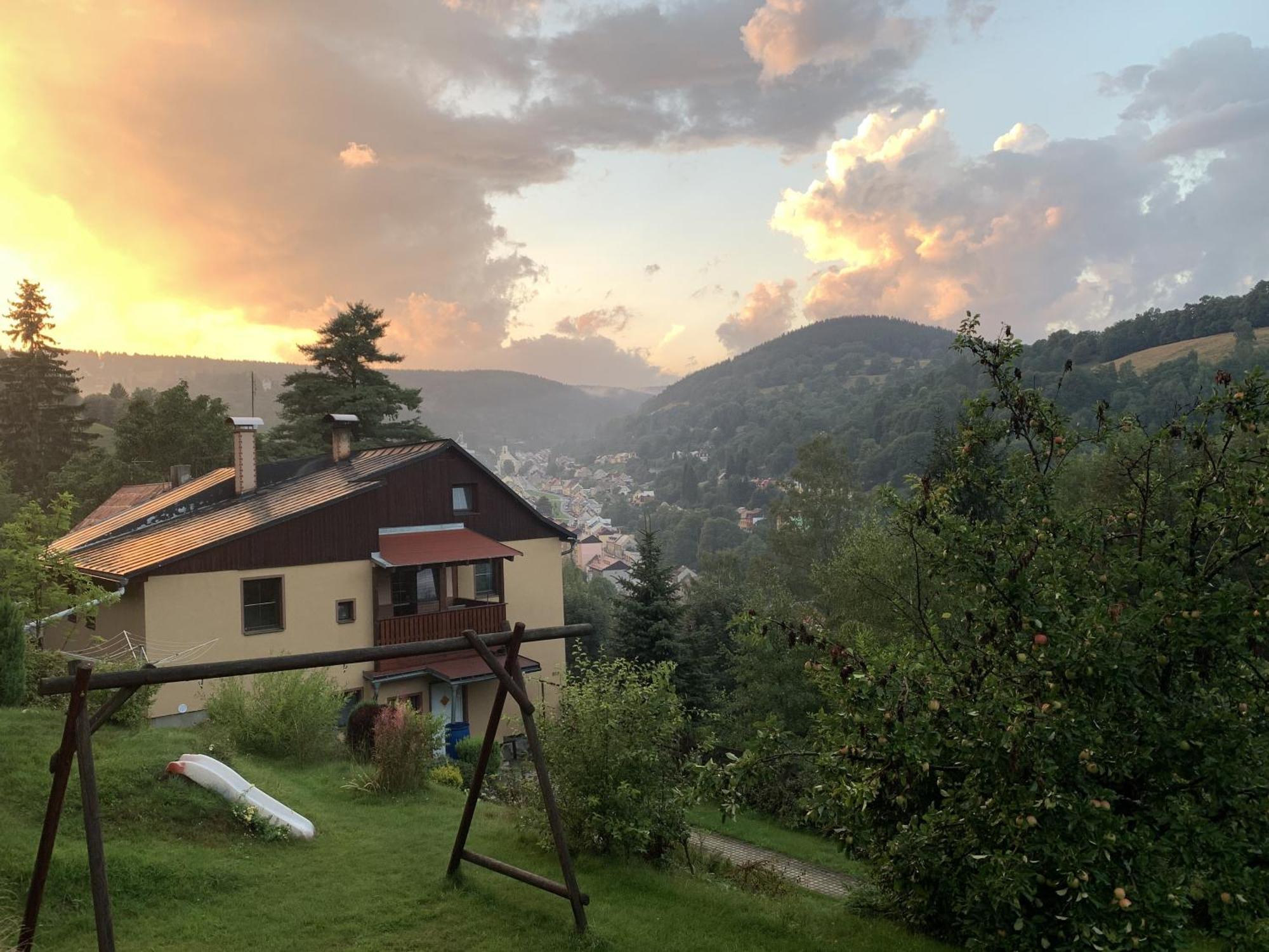 Popovska Chalupa Jáchymov Esterno foto